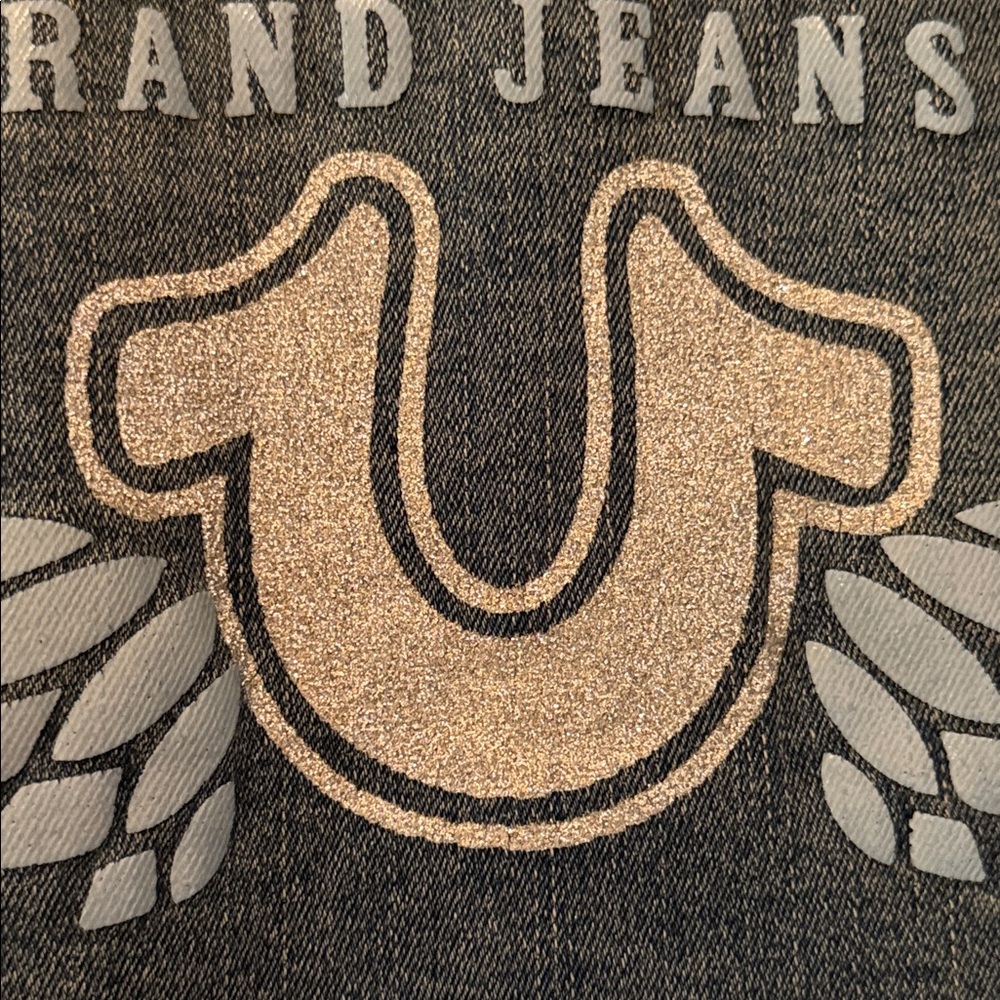TRUE RELIGION Georgia Denim Glitter Shirt - Picture 6 of 16
